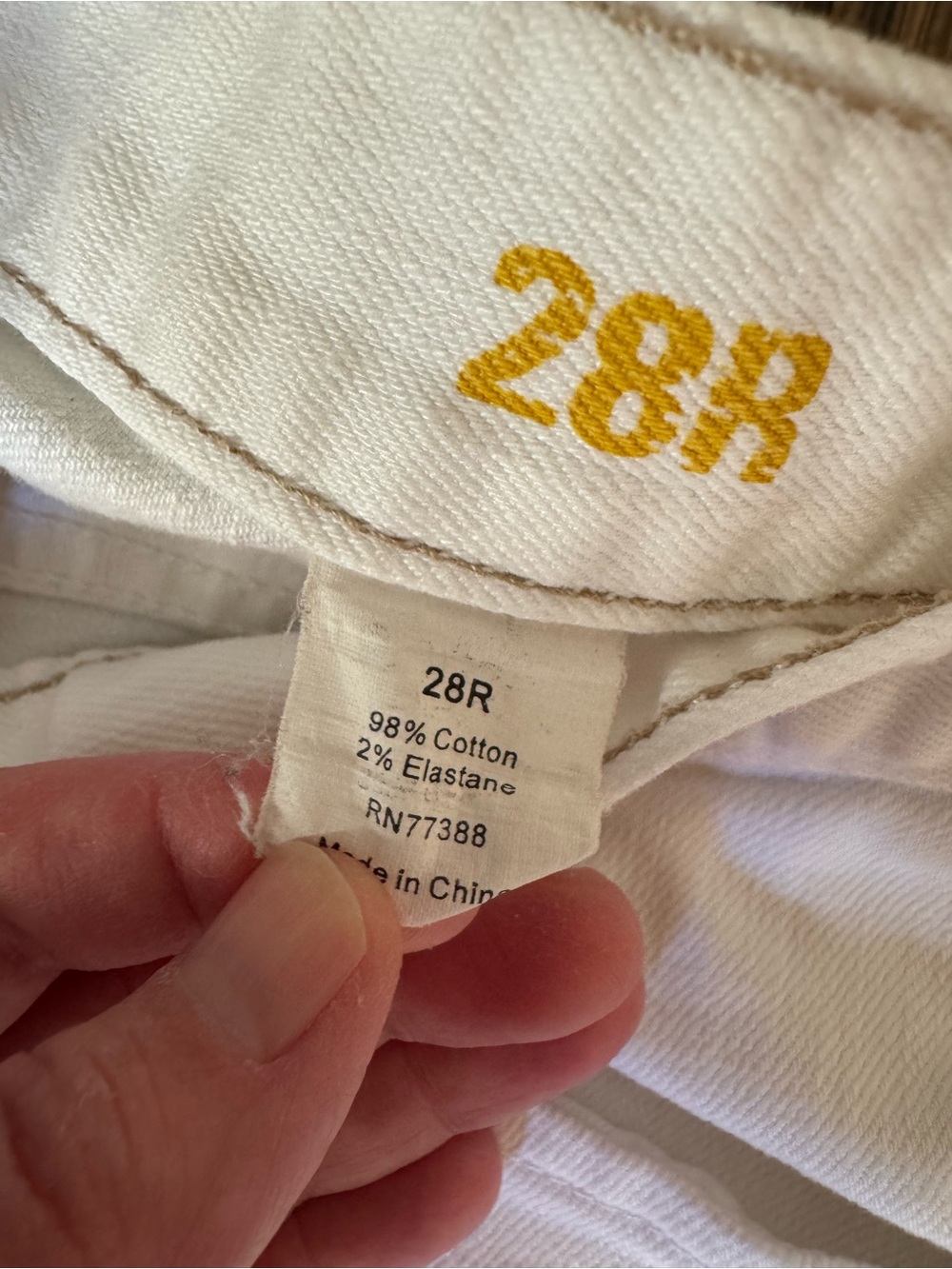 J. Crew Matchstick Women’s White Straight-Leg Jeans - Picture 7 of 8